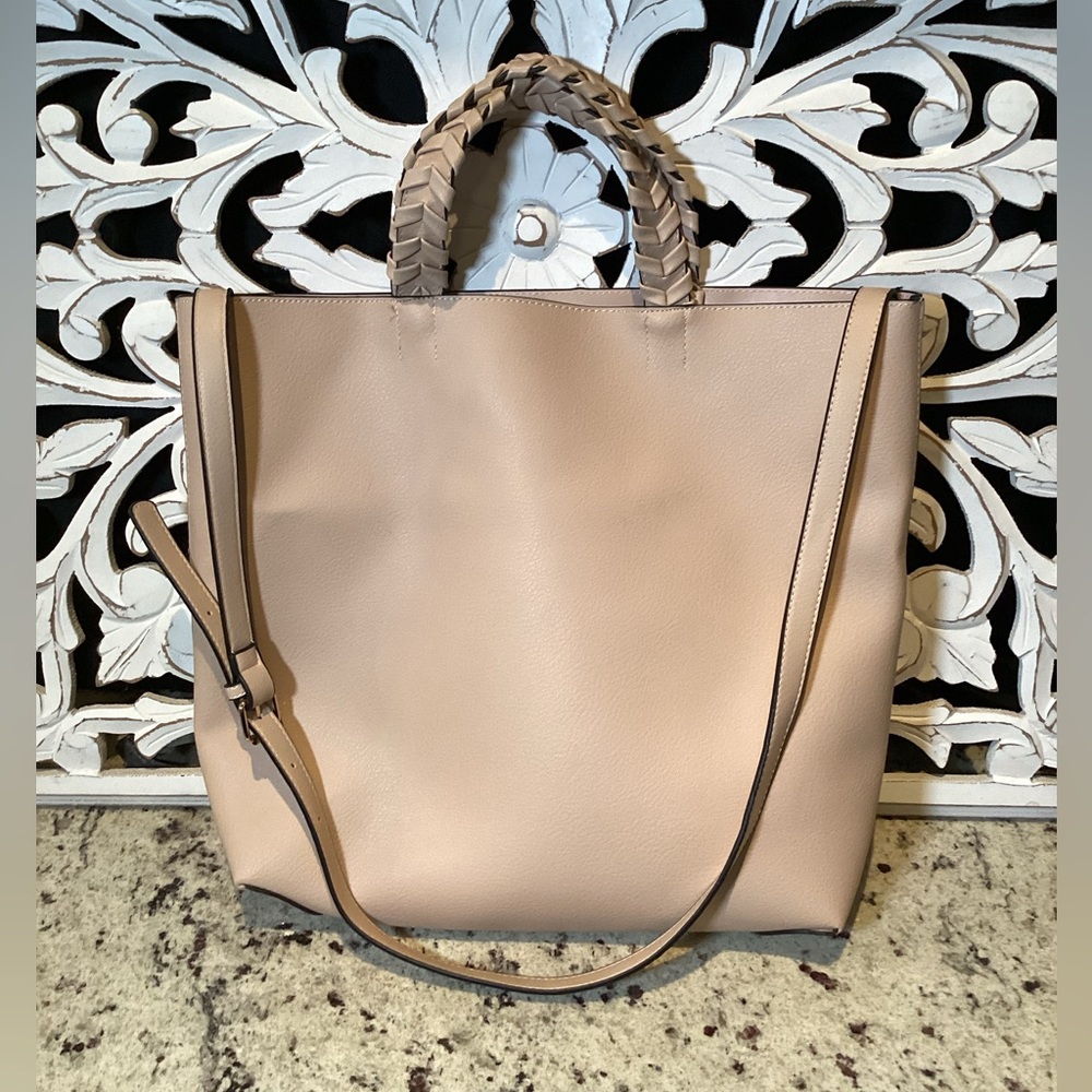 Jules Kae Vegan Leather Shoulder Bag Tote